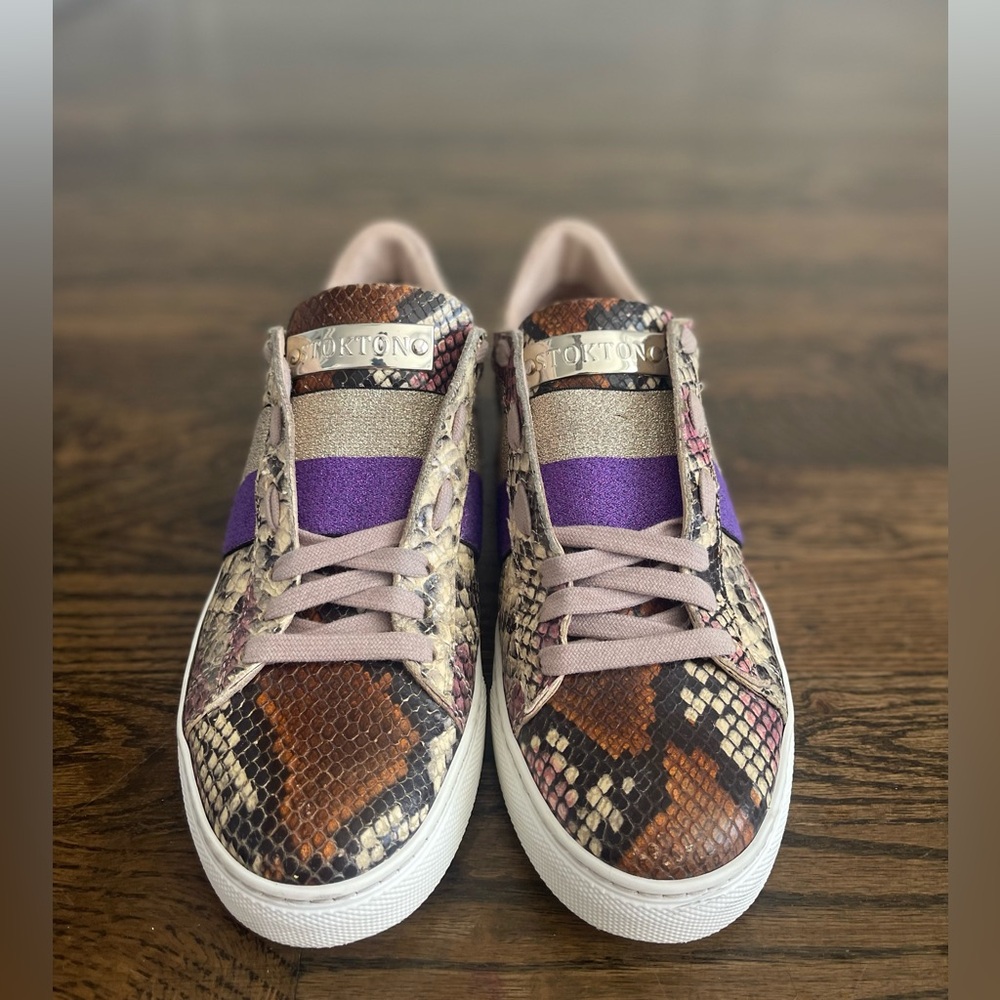 Women's sneakers Stokton, size 37 or 6.5, leather